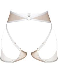 MONIQUE MORIN LINGERIE - Ether Harness Crystal - Lyst