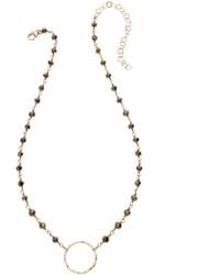 Heather Hawkins Jewelry - Medium Hammered Circle Necklace - Lyst