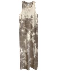 Zenzee - Cotton Cashmere Tie Dye Maxi Dress - Lyst