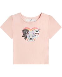Cloud Haven - Big Heart Signature Baby Tee - Lyst
