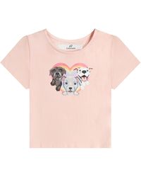 Cloud Haven - Big Heart Signature Baby Tee - Lyst