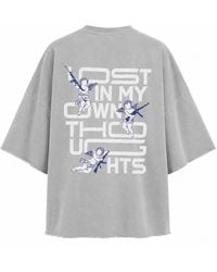 mysimplicated - Lost Oversized T-Shirt W - Lyst