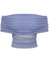 Thisisu Collection - Sheer Crop Top - Lyst