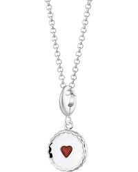 Lily Charmed - Sterling Jammie Dodger Biscuit Charm Necklace - Lyst