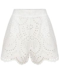 Thisisu Collection - Solstice Short -High Waist Broderie Short - Lyst