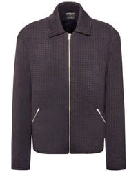 Seren London - Houndstooth Knitted Jacket - Lyst