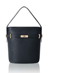 Betsy & Floss - Sora Large Leather Bucket Bag - Lyst