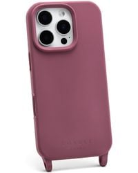Cordée Cases - Silicone Iphone Case Burgundy Magsafe - Lyst