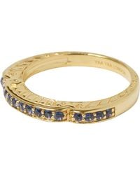 YAA YAA LONDON - Jeweled Stacking Ring - Lyst