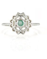 Charlotte's Web Jewellery - Heart Chakra Ring - Lyst