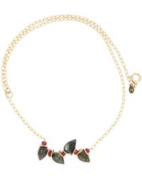 Lori Kaplan Design - Signature Labradorite Bud With Sapphire Necklace - Lyst