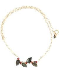 Lori Kaplan Design - Signature Labradorite Bud With Sapphire Necklace - Lyst