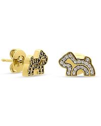 Cloud Haven - Logo Stud Earrings - Lyst