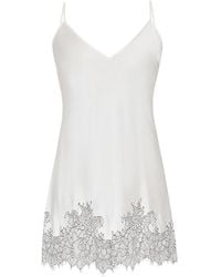 Avenue 8 - Lace Detailed Mini Dress - Lyst