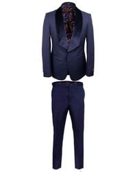 DAVID WEJ - Alfredo Dress Single Breasted Velvet Shawl Lapel Tuxedo – - Lyst