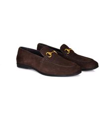 DAVID WEJ - Lorenzo Suede Loafers - Lyst