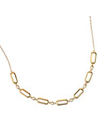 Zynnia Collective - Octagon Chain Necklace - Lyst