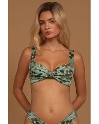 Montce - Aquamarine Hayden Bikini Top - Lyst