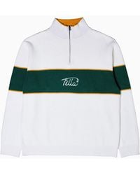 FELLA SWIM - Boris Quarter-Zip Sweater - Lyst