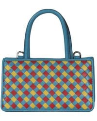 F3Rog by Rana - Woven Leather Crossbody Piraye Bag - Lyst