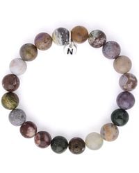 Nellou Jewellery - Affinity Ocean Jasper Gemstone Bracelet - Lyst