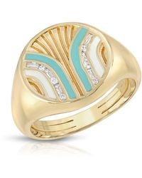 Glamrocks Jewelry - South Beach Signet - Lyst