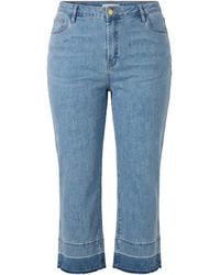 Adrift Clothing - Adrift Denim Cropped Straight Leg Jeans - Lyst