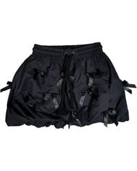 mysimplicated - Noir Balloon Bow Skirt - Lyst