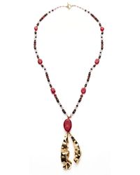Jaredjamin - Solange Gemstone & Hand-Formed Pendant Necklace - Lyst