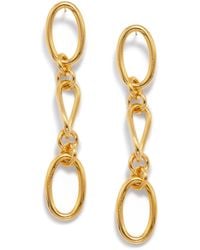 Jaredjamin - Ophelia Chain Dangle Post Earrings - Lyst