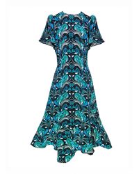 Emma Wallace - Teea Dress -Oshun Print - Lyst