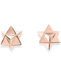 Seven Saints - Merkaba Star, Light Body Activation Stud Earrings - Lyst