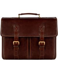 Time Resistance - Leather Satchel Bag - Lyst