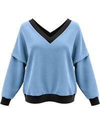 BEIRA - Victoria V-Neck Sweatshirt – - Lyst