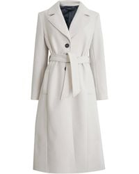 James Lakeland - Three Buttons Belted Coat In - Lyst
