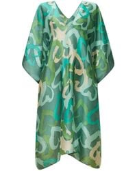 James Lakeland - Heart Print Kaftan - Lyst