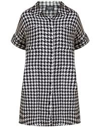Known Supply - Flannel Shirt Dress - Lyst