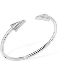 Lucy Quartermaine - Twist Art Deco Bangle - Lyst