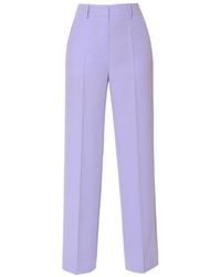 AGGI - Suzie Lavender High Waist Wide Leg Trousers - Lyst