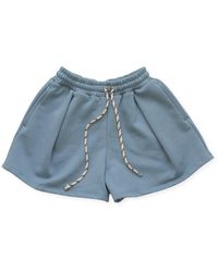 Bradford Row - Aphrodite Pleated Shorts - Lyst