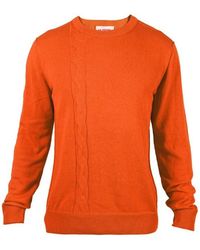 La Granni - Cable Crewneck - Lyst