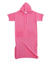 Zenzee - Cotton Hoodie Dress - Lyst