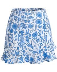 Lime Ricki Swimwear - Botany Floral Ruffle Skirt W/ Bottoms - Lyst