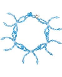Tillie Beads - Playful Ribbon Bead Necklace - Lyst
