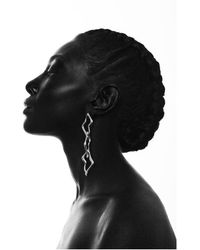 Daria Pacelli Jewelry - Polaire Asymmetrical Earrings - Lyst