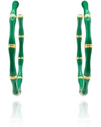 Michael Nash Jewelry - Sloan And Bamboo Hoops - Lyst