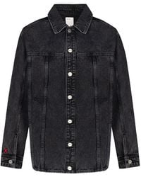 Pcfg - Free Heaven Destroyed Denim Jacket - Lyst