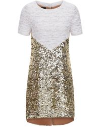 RUE AGTHONIS - Littoral Petit Golden Dress - Lyst