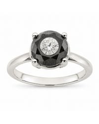 Artisan - 18K & Diamond Round Solitaire Ring - Lyst