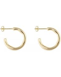 Elk & Bloom - Dainty Hoop Earrings - Lyst